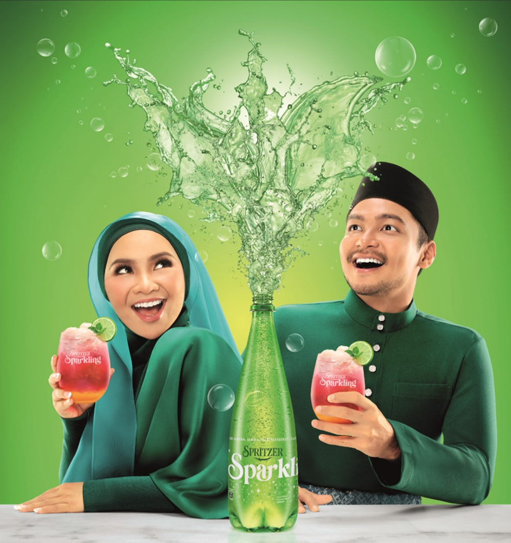 Tambah Spritzer Sparkling, Raya Lagi Happening